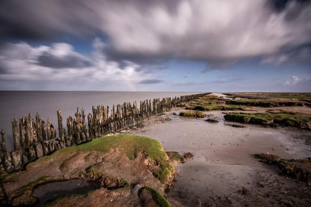 Villa Vissershuisje Aan De Waddenzee Paesens Exterior foto