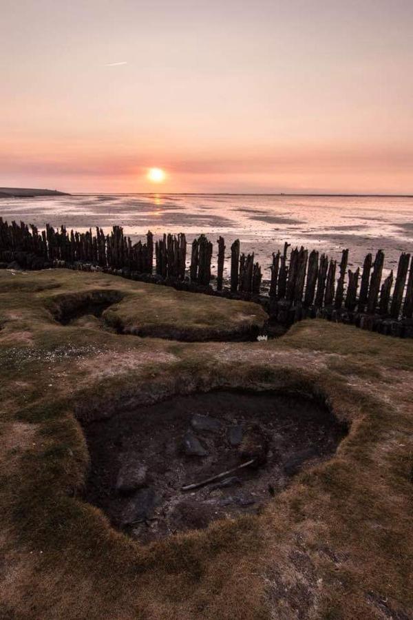 Vissershuisje Aan De Waddenzee Paesens Exterior foto